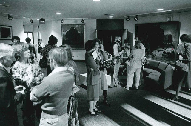 Early days in the Main Gallery.